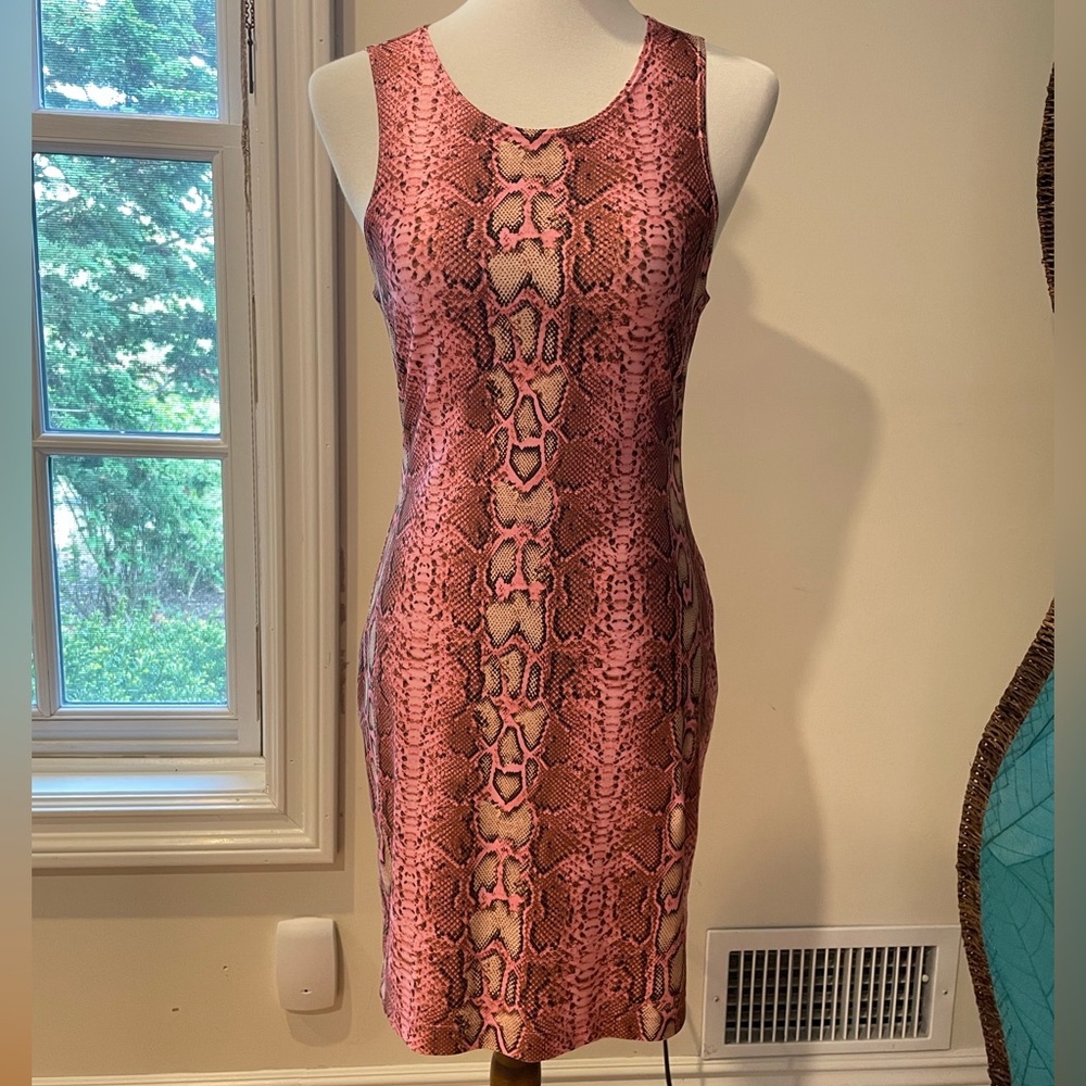 Snake Print Mini Dress ππ©· - Picture 3 of 13